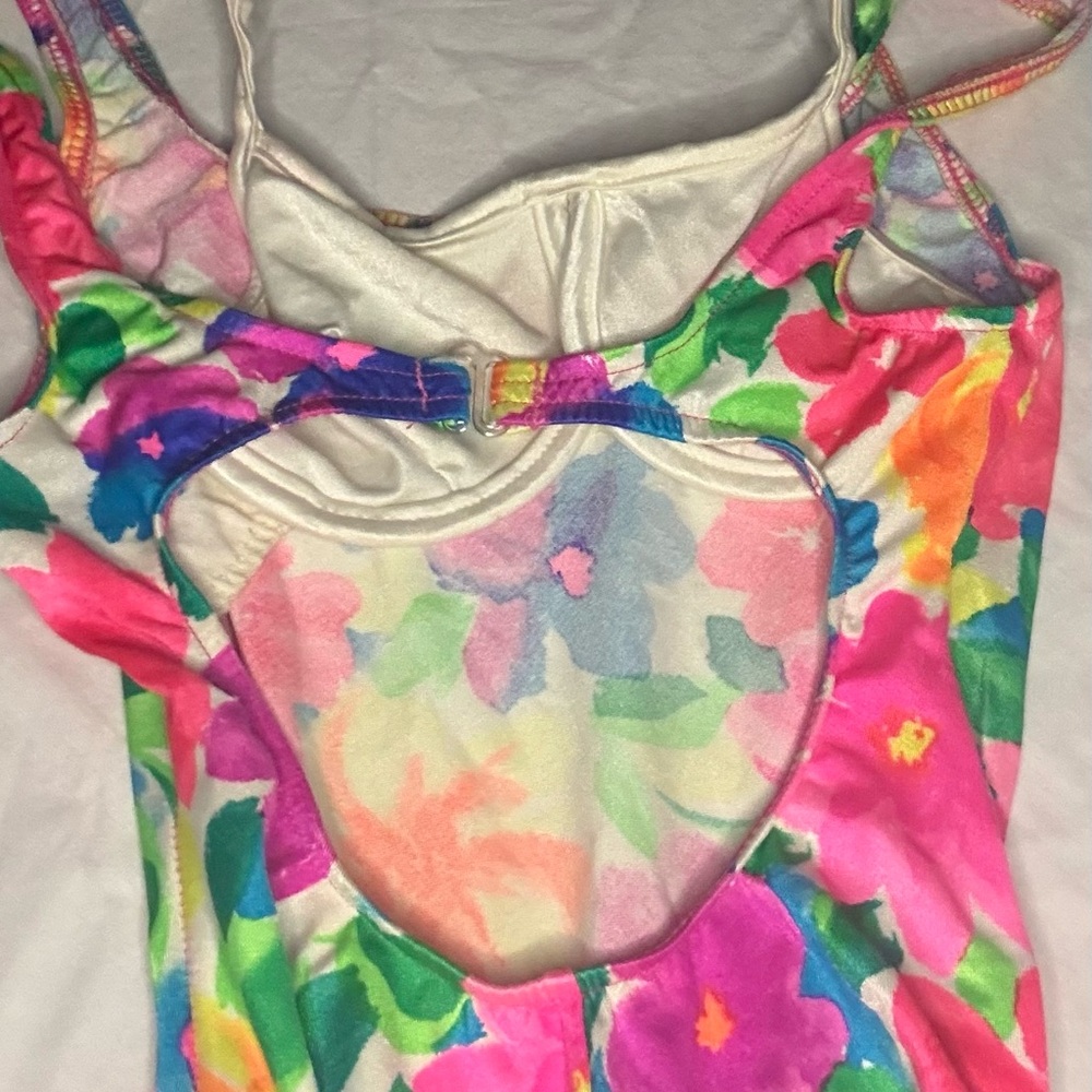 Colorful Floral Bikini Bottom - Picture 4 of 4
